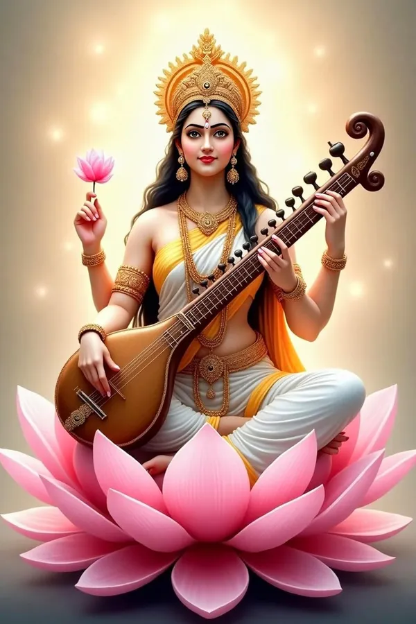 Multicolour_X_Saraswati_Maa_Idol_Home_Decor