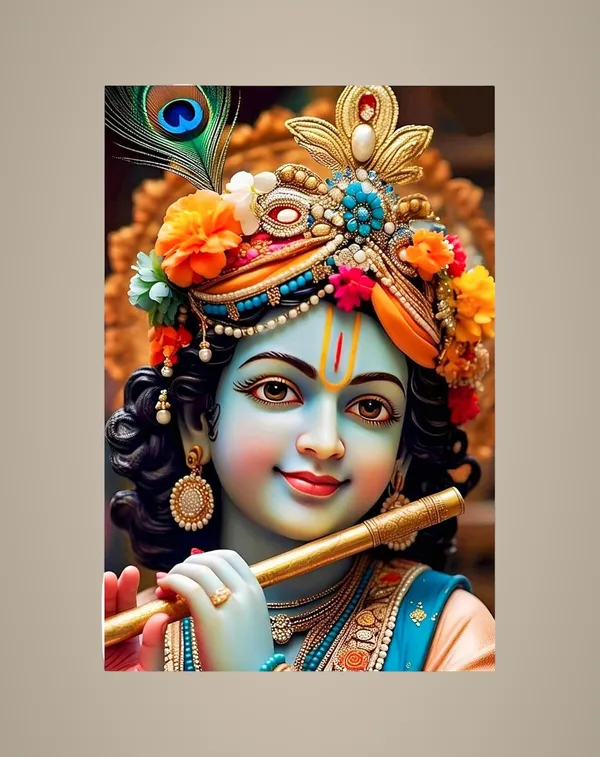Multicolour_Krishna_Face_Wall_Art_Home_Decor