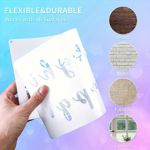 White_Globe_Pattern_Plastic_Painting_Stencil_Diy_Art_Craft_Template_Reusable_D_Effect_Stencil_Diy_And_Craft