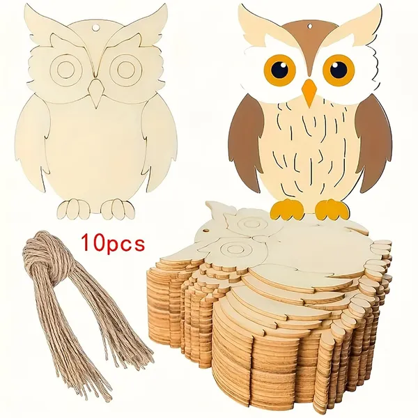 Beige_Owl_Shape_Mdf_Wooden_Cutout_Diy_And_Craft
