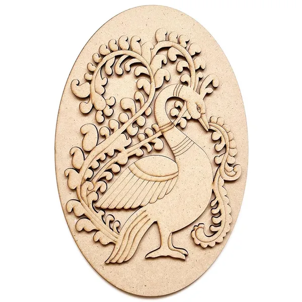 Beige_Peacock_Shape_Mdf_Wood_Cutout_Diy_And_Craft