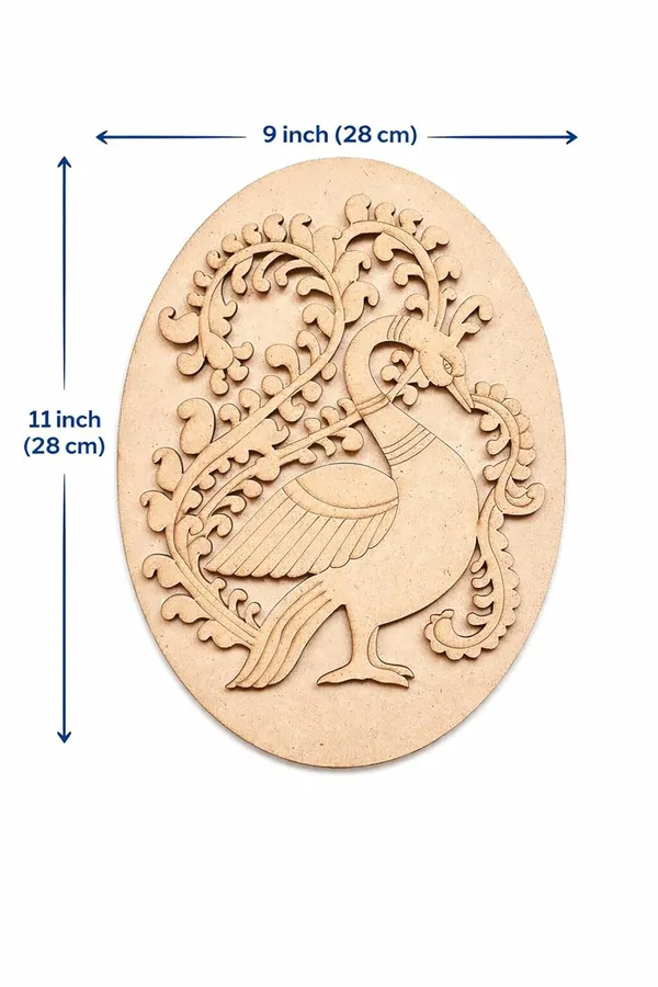 Beige_Peacock_Shape_Mdf_Wood_Cutout_Diy_And_Craft