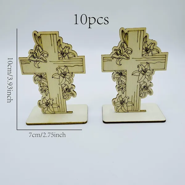 Beige_Cross_Shape_Wooden_Mdf_Cutout_Diy_And_Craft