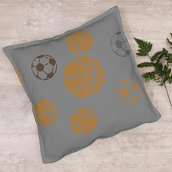 White_Sports_Ball_Stencils_Reusable_Pet_Plastic_Templates_Diy_And_Craft
