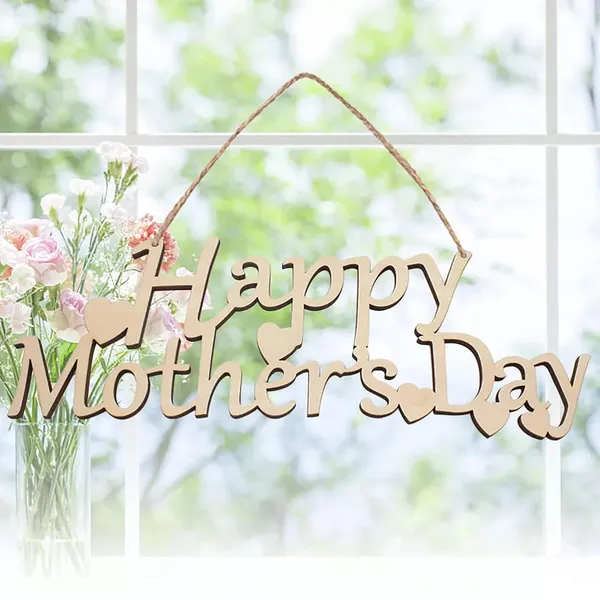 Beige_Happy_Mother_S_Day_Wooden_Hanging_Plaque_Home_Decor