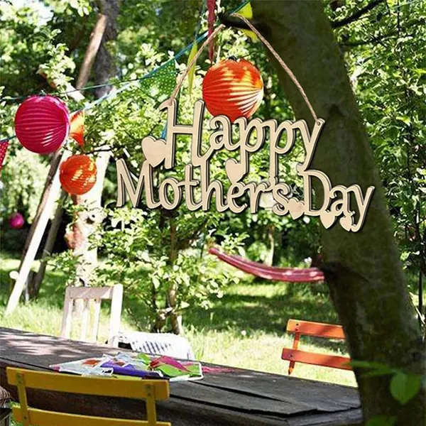 Beige_Happy_Mother_S_Day_Wooden_Hanging_Plaque_Home_Decor