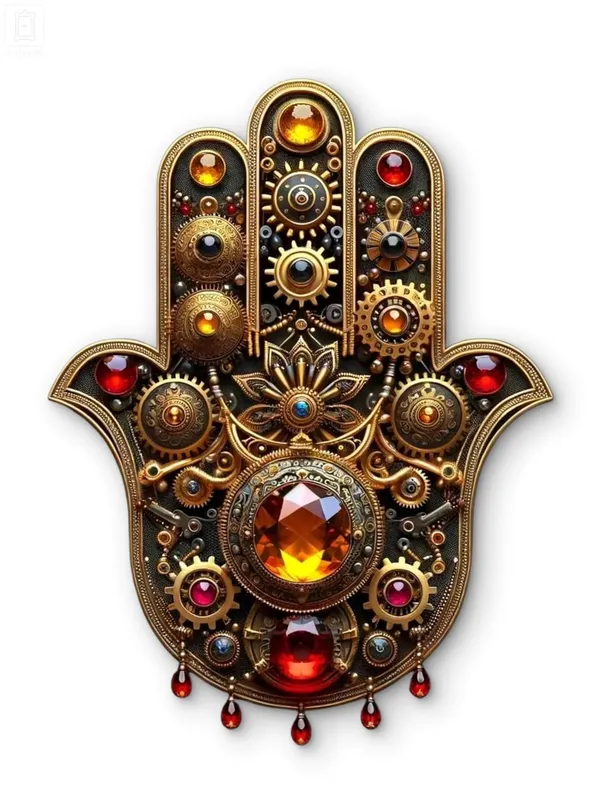 Multi_Colour_Wooden_Hamsa_Hand_Wall_Hanging_Home_Spiritual_Decor_Easy_To_Hang_Home_Decor