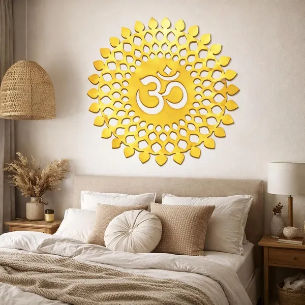 Beige_Golden_Om_Mandala_Wall_Decor_Home_Decor