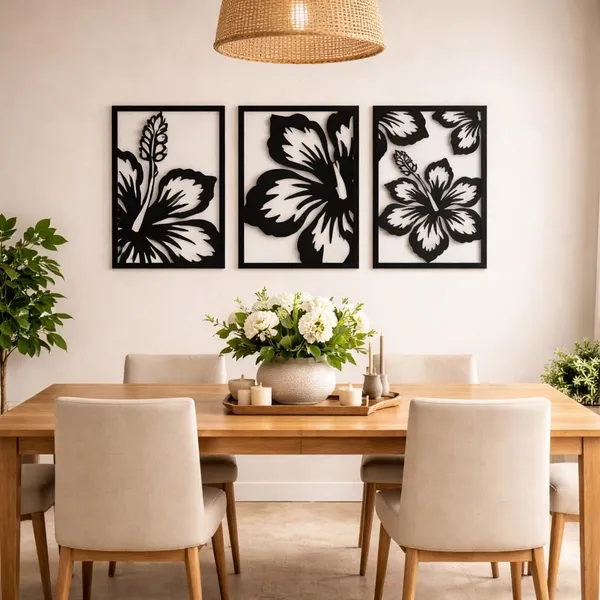 Beige_Hibiscus_Flower_Wall_Panels_Black_Wooden_Tropical_Floral_Decor_Modern_Botanical_Wall_Art_Ready_To_Hang_Home_Living_Room_Bedroom_Decoration_Home_Decor