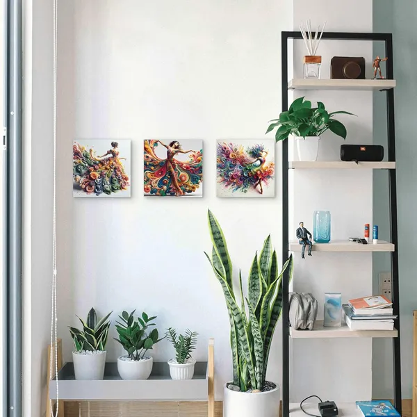 Multi_Colour_Mdf_Wall_Painting_Ladies_Designer_Costume_Wall_Art_Each_Home_Office_Wall_Decor_Home_Decor