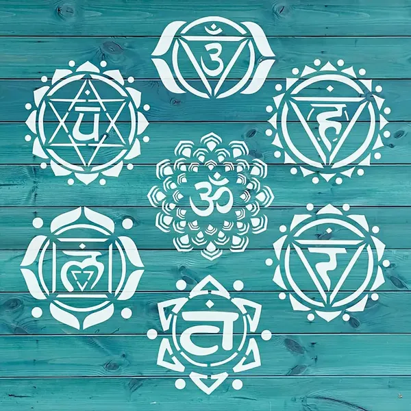 White_X_Reusable_Chakra_Stencil_Diy_And_Craft