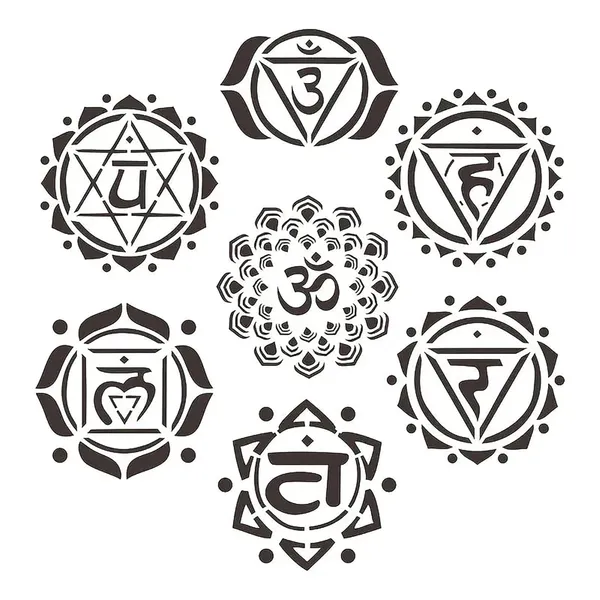 White_X_Reusable_Chakra_Stencil_Diy_And_Craft