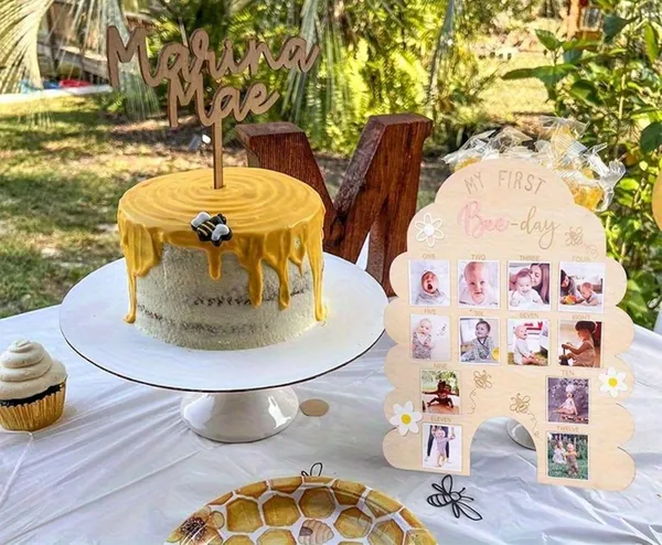 Beige_Kids_Birthday_Photo_Board_My_First_Bee_Day_Theme_Wooden_Milestone_Photo_Frame_Kids