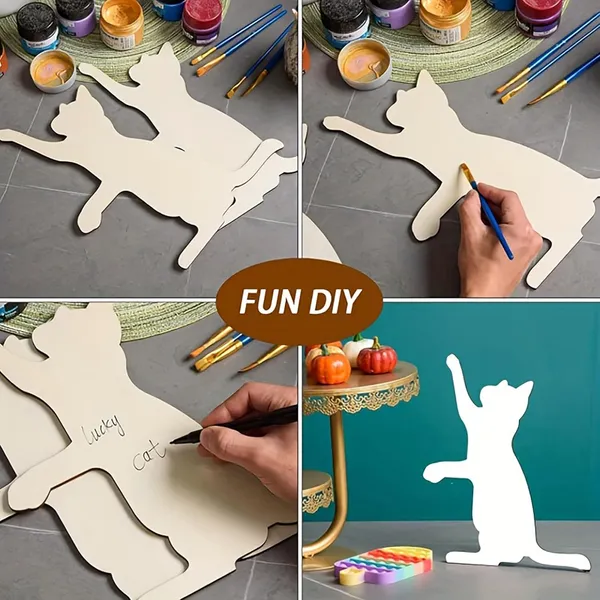 Beige_Wooden_Cat_Silhouettes_Unfinished_Mdf_Hanging_Decor_Diy_Halloween_Diy_And_Craft