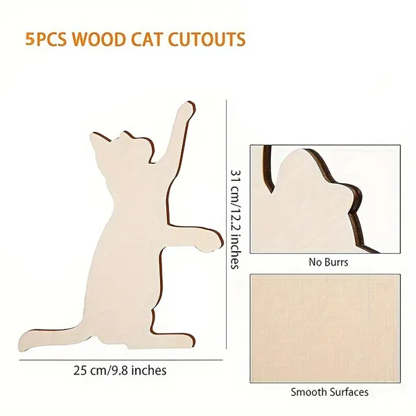 Beige_Wooden_Cat_Silhouettes_Unfinished_Mdf_Hanging_Decor_Diy_Halloween_Diy_And_Craft