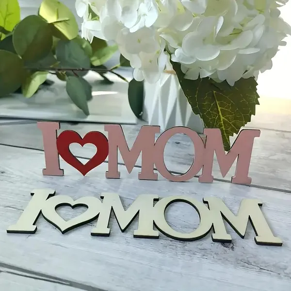 Beige_Diy_Wooden_I_Love_Mom_Hanging_Decor_Mother_S_Day_Craft_Kit_Kids