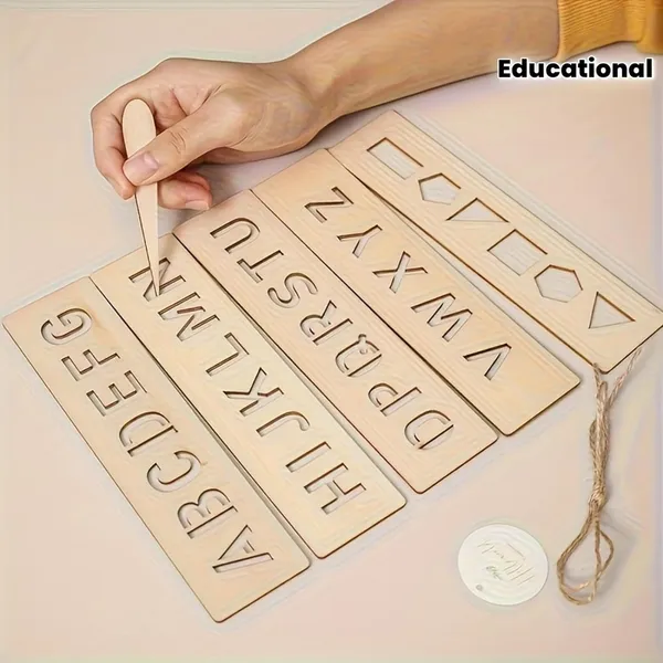 Beige_Alphabet_Number_Tracing_Wooden_Board_Kids