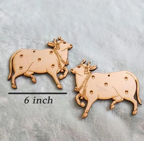 Beige_Cow_Shape_Mdf_Diy_Art_Craft_Base_Thickness_Pichwai_Style_Pre_Marked_Cutout_Diy_And_Craft
