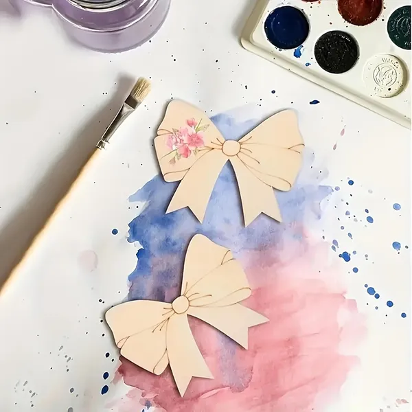 Beige_Bow_Shape_Mdf_Diy_Art_Craft_Base_Thickness_Hanging_Cutouts_Diy_And_Craft