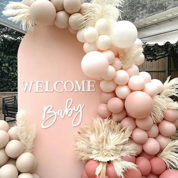 Grey_Baby_Shower_Wall_Decor_Welcome_Baby_Felt_Sign_Backdrop_Baby