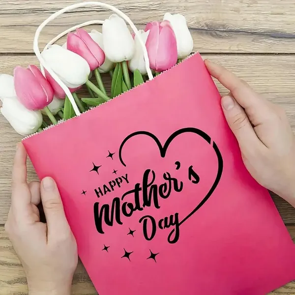 White_Happy_Mother_S_Day_Father_S_Day_Stencil_Set_Reusable_Painting_Stencils_Diy_And_Craft