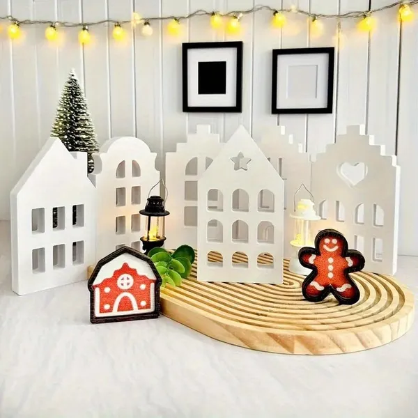 White_Miniature_White_House_Dollhouse_Wpc_Material_Diy_Christmas_Valentine_Mother_S_Day_Tabletop_Decorations_Nordic_Mini_Home_Scenes_Diy_And_Craft