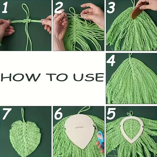 Beige_Leaf_Shape_Pine_Mdf_Macrame_Cutting_Template_Diy_And_Craft