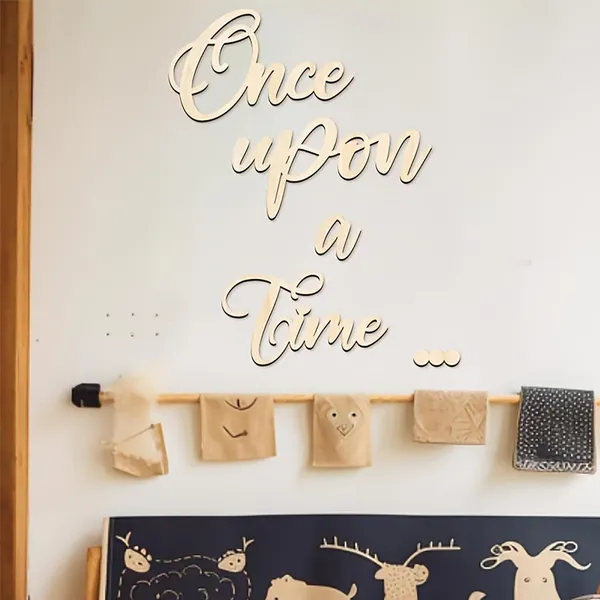 Beige_Once_Upon_A_Time_Wooden_Sign_Diy_And_Craft