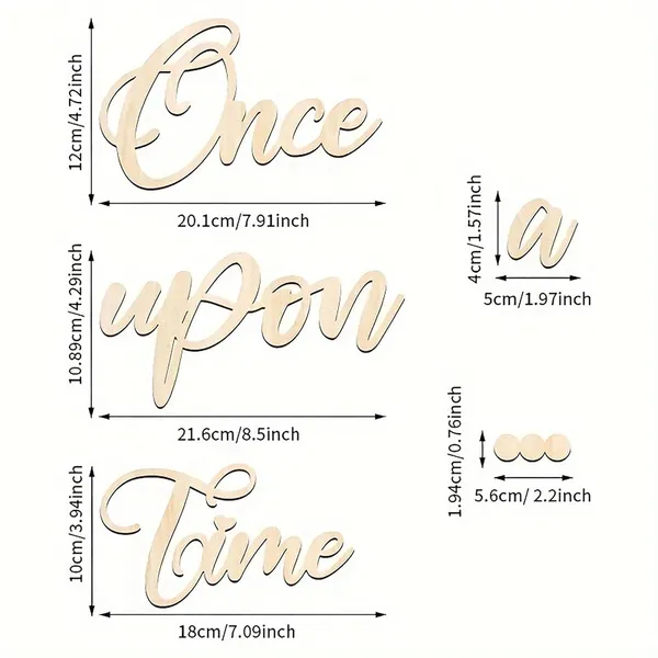Beige_Once_Upon_A_Time_Wooden_Sign_Diy_And_Craft