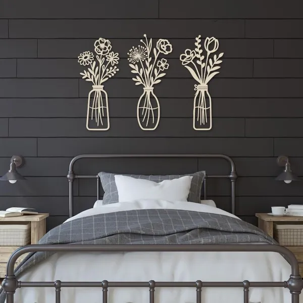 Beige_Wooden_Flower_Pot_Wall_Decor_Home_Decor