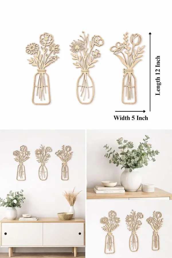 Beige_Wooden_Flower_Pot_Wall_Decor_Home_Decor
