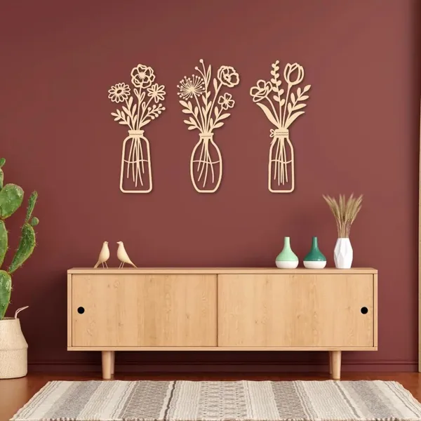 Beige_Wooden_Flower_Pot_Wall_Decor_Home_Decor