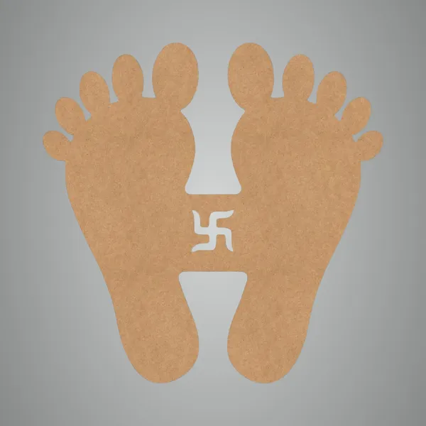 Beige_Wooden_Lakshmi_Paul_Feet_Cutout_Home_Decor