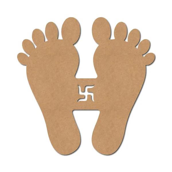 Beige_Wooden_Lakshmi_Paul_Feet_Cutout_Home_Decor
