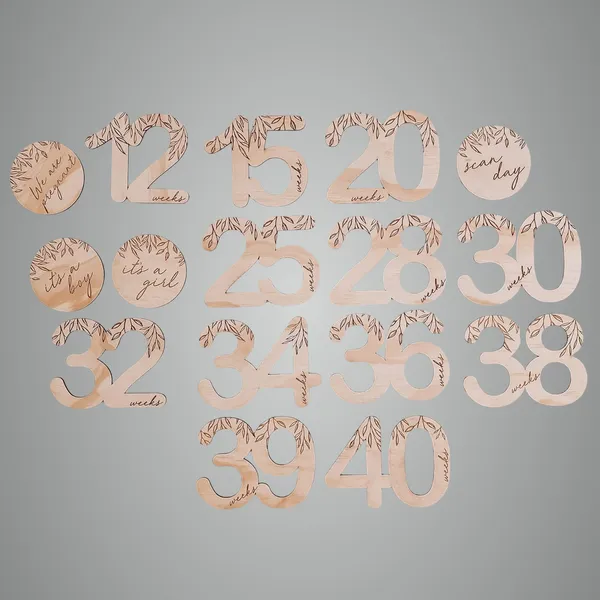 Beige_Wooden_Pregnancy_Milestone_Card_Discs_Set_Baby
