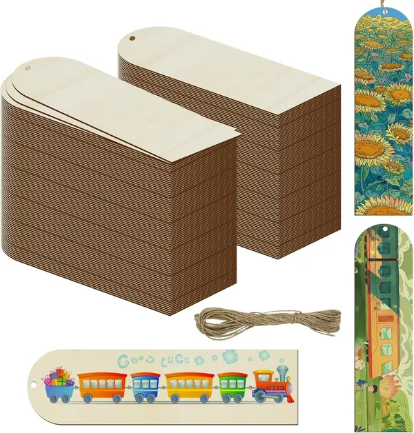 Beige_Unfinished_Wood_Bookmark_Diy_And_Craft