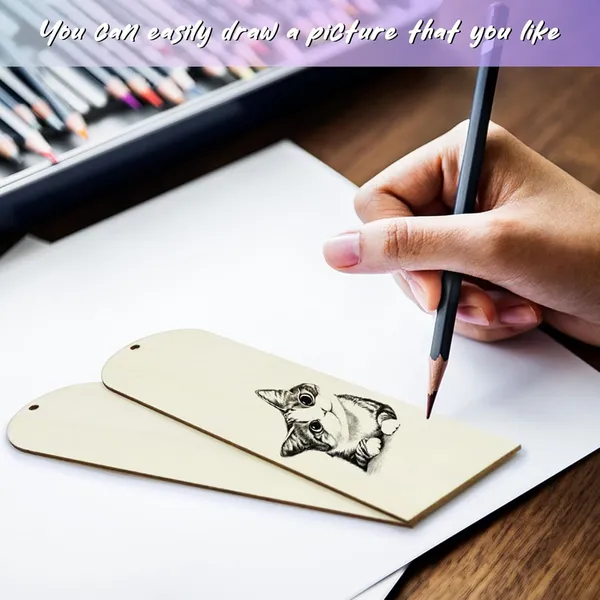 Beige_Unfinished_Wood_Bookmark_Diy_And_Craft