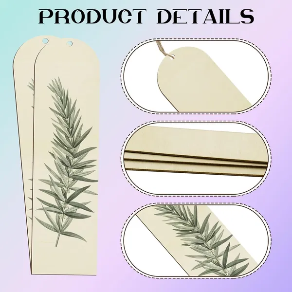 Beige_Unfinished_Wood_Bookmark_Diy_And_Craft