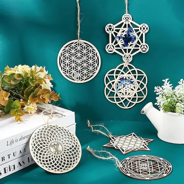 Beige_Antique_Wooden_Sacred_Geometry_Wall_Art_Kit_Diy_Home_Decor_Diy_And_Craft