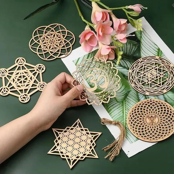 Beige_Antique_Wooden_Sacred_Geometry_Wall_Art_Kit_Diy_Home_Decor_Diy_And_Craft