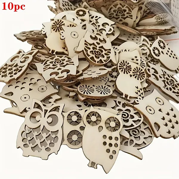 Beige_Owl_Shape_Pine_Mdf_Diy_Art_Craft_Base_Diy_And_Craft