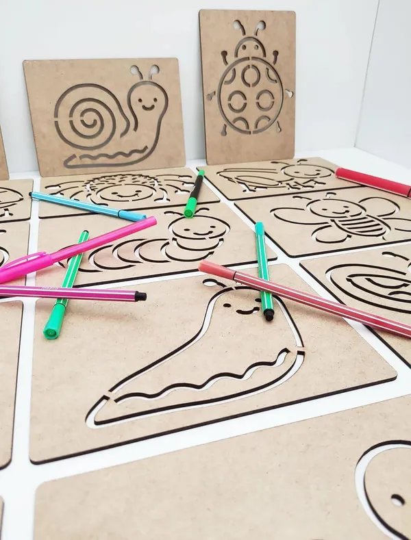 Beige_Rectangle_Mdf_Bugs_Template_Boards_Diy_And_Craft