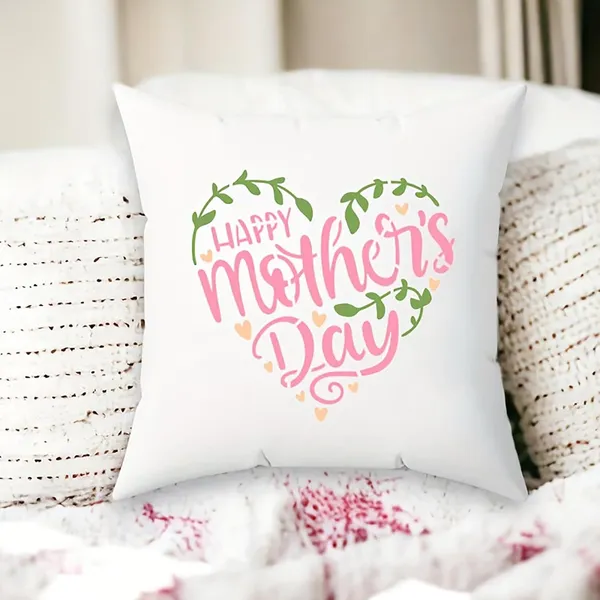 White_Happy_Mother_S_Day_Father_S_Day_Heart_Shape_Painting_Stencil_Diy_And_Craft