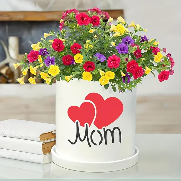 White_Happy_Mother_S_Day_Father_S_Day_Heart_Shape_Painting_Stencil_Diy_And_Craft