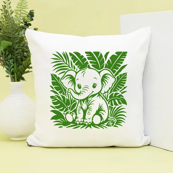 White_Square_Elephant_Leaf_Design_Mdf_Diy_Art_Craft_Stencil_Base_Thick_Painting_Template_Board_Cliths_Diy_And_Craft