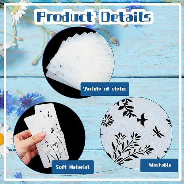 White_Gorilla_Rock_Gesture_Stencil_Template_Diy_Art_Craft_Cm_Reusable_Flexible_Sheet_Cliths_Diy_And_Craft