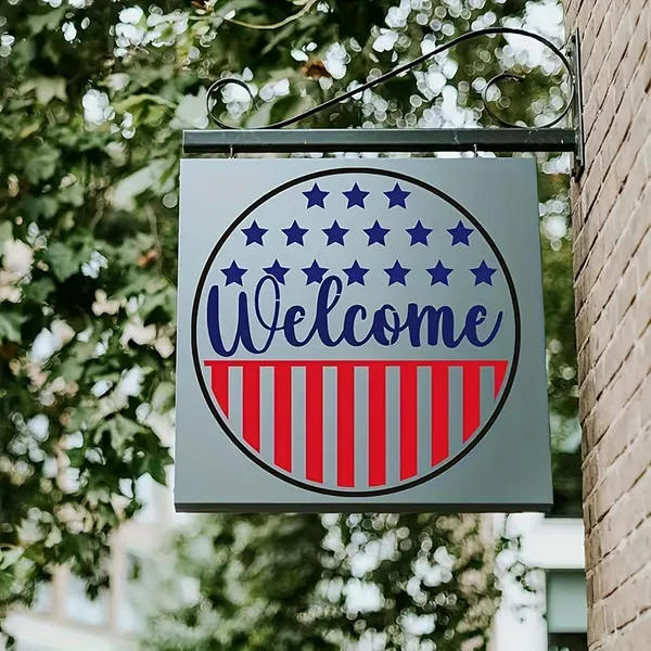 White_Round_Welcome_Theme_Plastic_Diy_Art_Craft_Stencils_X_Diy_And_Craft