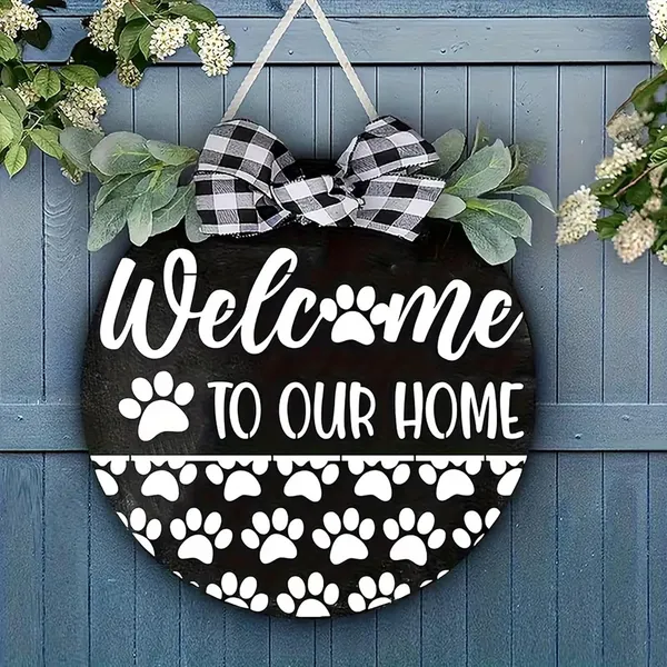 White_Round_Welcome_Theme_Plastic_Diy_Art_Craft_Stencils_X_Diy_And_Craft
