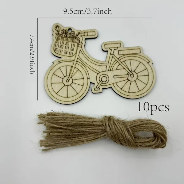 Beige_Bicycle_Shape_Pine_Mdf_Diy_Art_Craft_Base_Diy_And_Craft