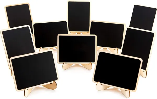 Beige_Mini_Chalkboards_Signs_With_Easel_Stand_Wedding